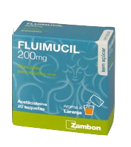 Fluimucil, 200 mg x 20 gran sol oral saq