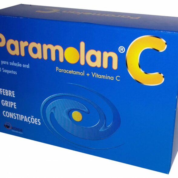 Paramolan C, 500/250 mg x 20 pó sol oral saq