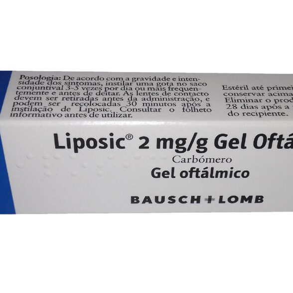 Liposic, 2 mg/g-10 g x 1 gel oft bisnaga