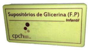 Supositórios de Glicerina (F.P.) Infantil, 1100 mg x 12 sup