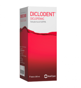 Diclodent, 0,74mg/mL-200mL x 1 sol bucal frasco