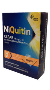 Niquitin Clear, 14 mg/24 h x 14 sist transder