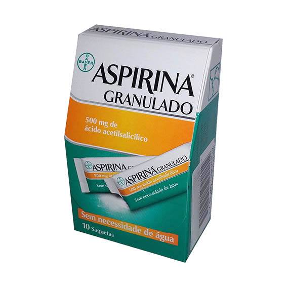 Aspirina 500 mg Granulado, 500 mg x 10 gran