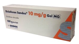 Diclofenac Sandoz MG, 10 mg/g-100 g x 1 gel bisnaga
