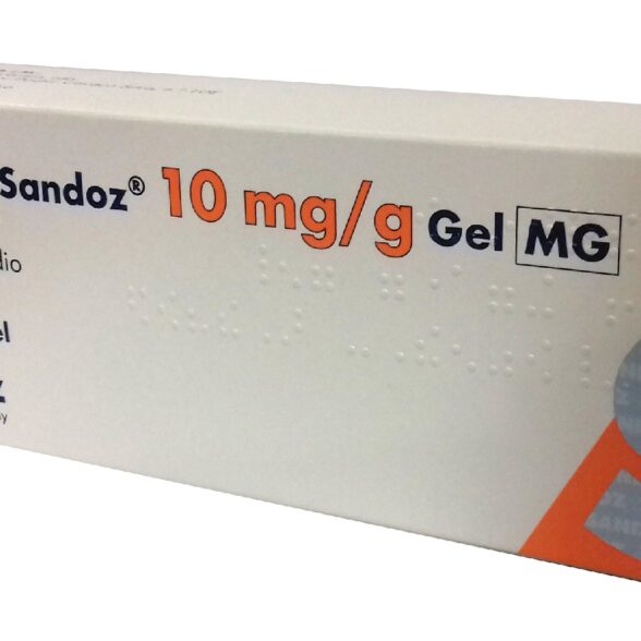 Diclofenac Sandoz MG, 10 mg/g-100 g x 1 gel bisnaga