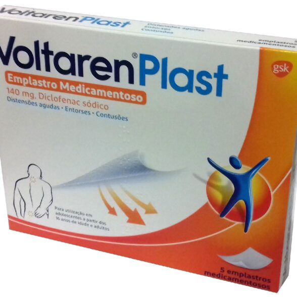 Voltaren Plast, 140 mg x 5 emplastro