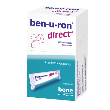 Ben-u-ron direct, 500 mg x 10 gran