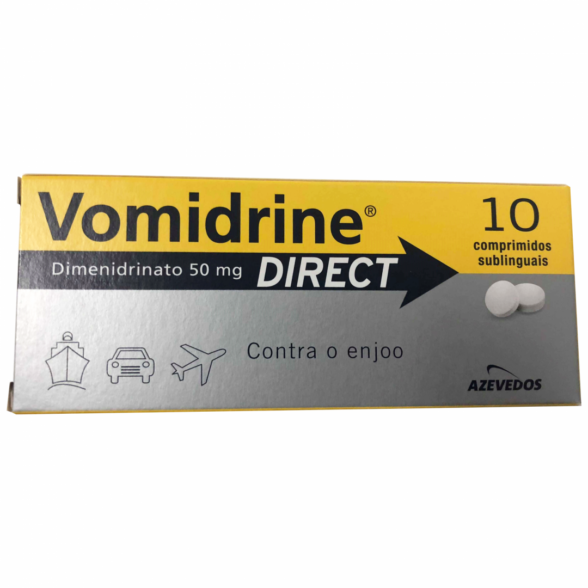 Vomidrine Direct, 50 mg x 10 comp sl