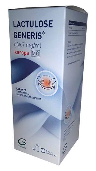 Lactulose Generis MG (200mL), 666,7 mg/mL x 1 xar medida