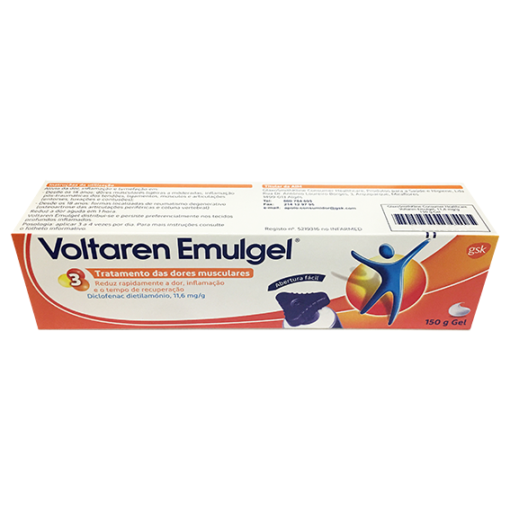 Voltaren Emulgel, 10 mg/g-120 g x 1 gel aplicador
