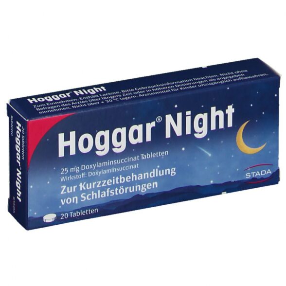 Hoggar , 25 mg Blister 20 Unidade(s) Comp orodisp, 25 mg x 20 comp orodisp
