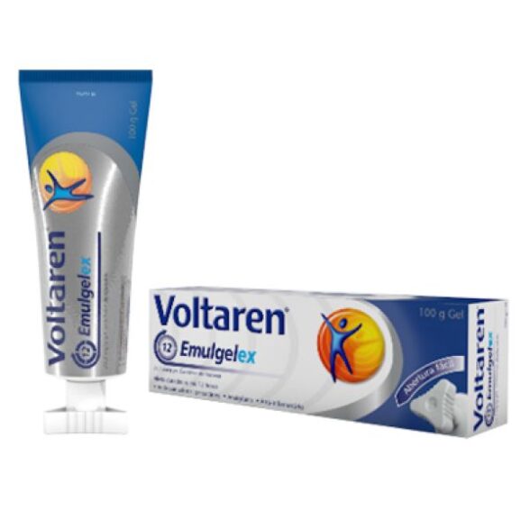 Voltaren Emulgelex , 23.2 mg/g Bisnaga 100 g Gel, 23.2 mg/g x 1 gel bisnaga
