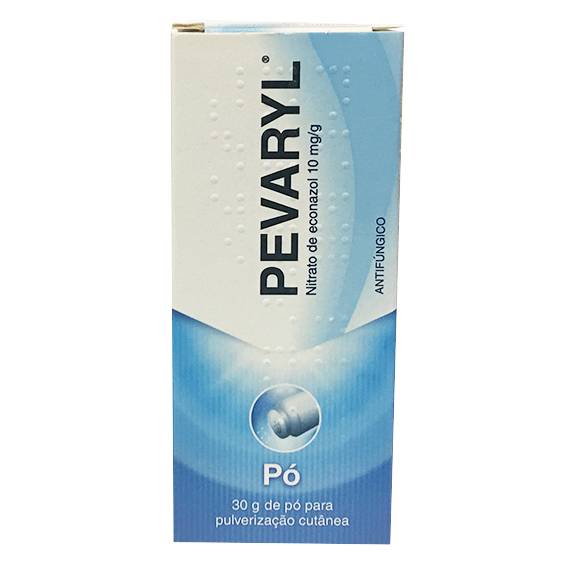 Pevaryl, 10 mg/g-30 g x 1 pó pulv cut