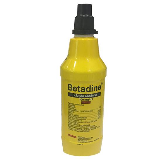 Betadine, 100 mg/mL-500mL x 1 sol cut
