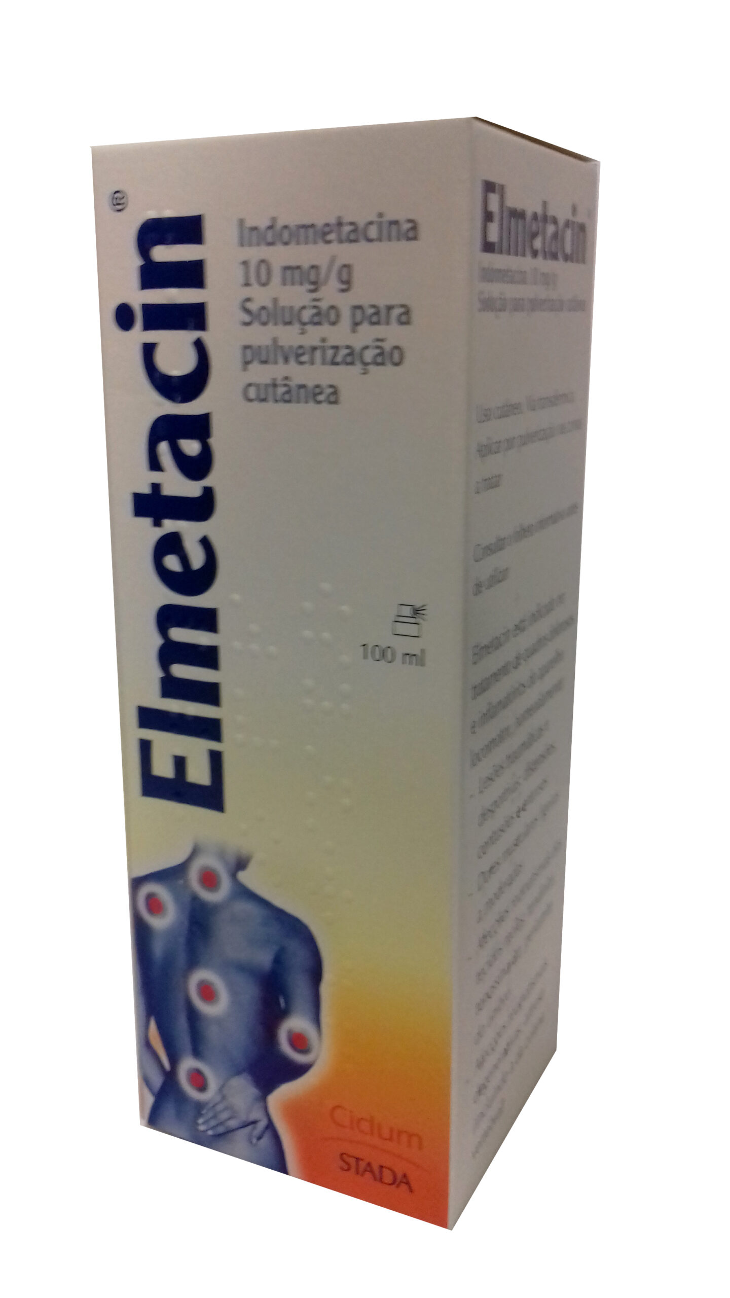 Elmetacin, 10 mg/g-100 mL x 1 sol pulv cut