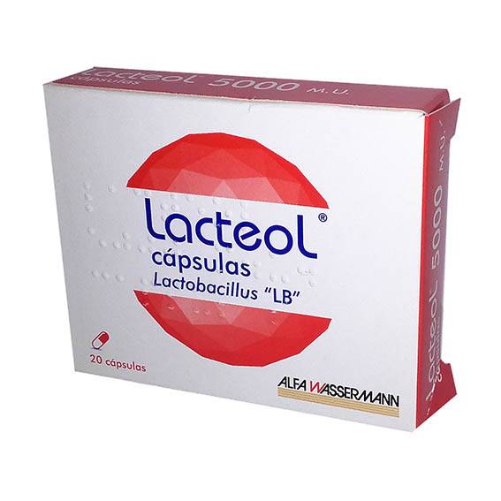 Lacteol, 5000 MU x 20 cáps