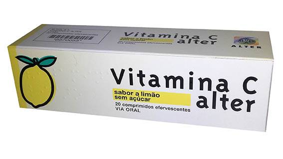 Vitamina C Alter, 1000 mg x 20 comp eferv