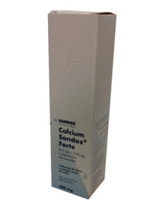 Calcium Sandoz Forte, 875/1132 mg x 20 comp eferv