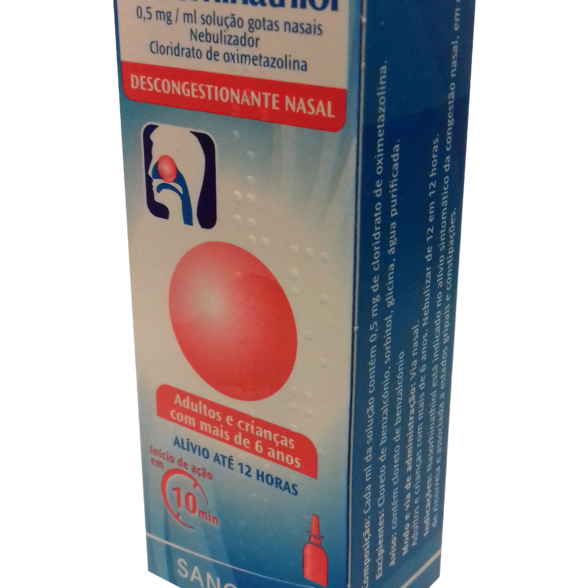 Nasorhinathiol, 0,5 mg/mL-15 mL x 1 sol pulv nasal