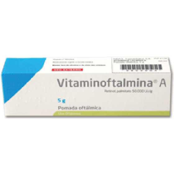 Vitaminoftalmina A, 27,5 mg/g- 5 g x 1 pda oft bisnaga