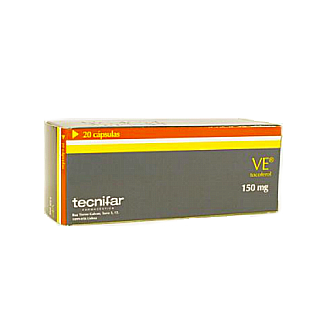 VE 150, 150 mg x 20 cáps