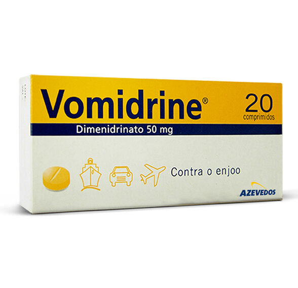 Vomidrine, 50 mg x 20 comp