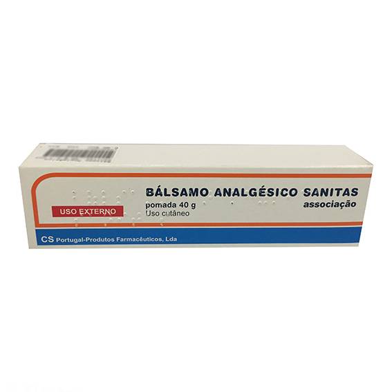 Bálsamo Analgésico Sanitas, 40 g x 1 pda
