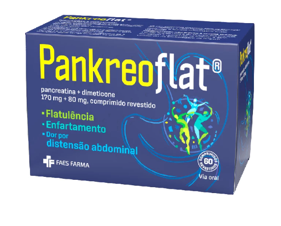 Pankreoflat, 172/80 mg x 60 comp rev