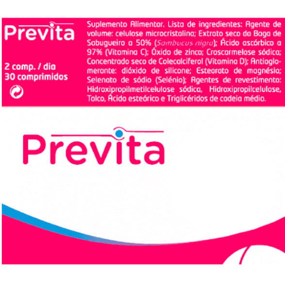 Previta Comprimidos x30
