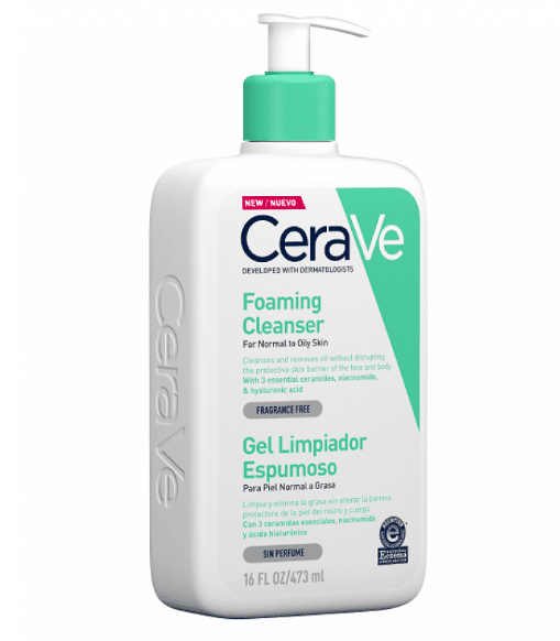 Cerave Cleanser Espuma Limpeza Facial 473ml