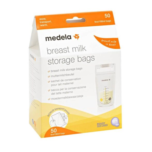 Medela Sacos Conservação Leite 180ml x 50 unidades
