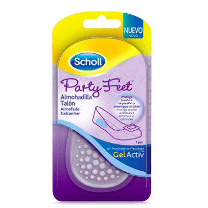 Almofada Calcanhares Scholl GelActiv Party Feet