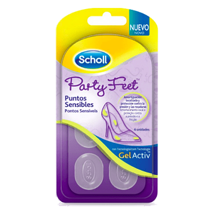 Scholl GelActiv Party Feet Pontos Sensiveis
