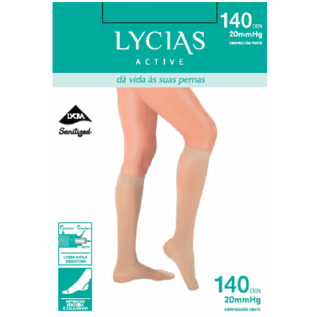 Lycias Active Meia 140Den Nude T2
