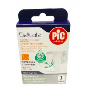 Pic Solution Ultra Delicate Tira Branca com Antibacteriano 6cm x0,5