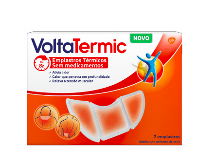 VoltaTermic Emplastro Térmico sem Medicamentos