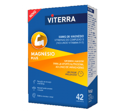 Viterra Magnésio Plus Comprimidos. Blister 42Unidade(s)