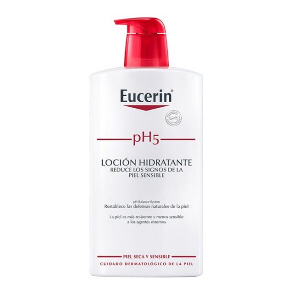 Eucerin Pele Sensível pH5 Loção Hidratante com Desconto 50% 1L