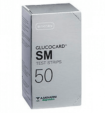Glucocard Sm Pl Tira Sangue Glic x50