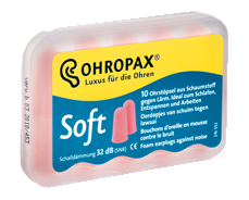 Tampões Auriculares Espuma Ohropax Soft x10