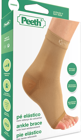 Pés Elástico Peeth N650 Bege L