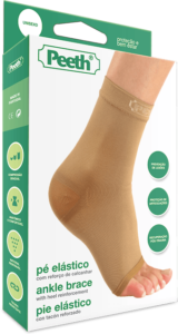 Pés Elástico Peeth N650 Bege XXL