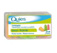 Quies Tampão Oto Esponja x6