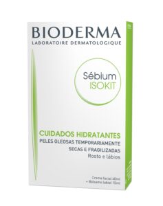 Sebium Bioderma Isokit Lip Balm15ml+Creme 40ml