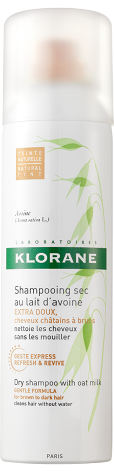Klorane Capilar Champô Seco Aveia Cabelo Castanho 150ml