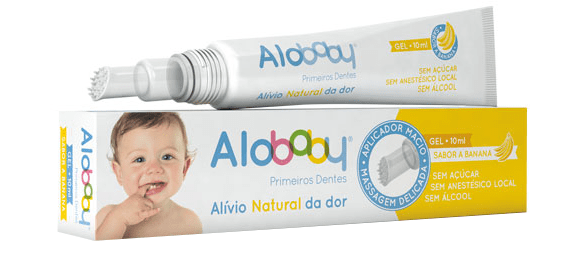 Alobaby Primeiros Dentes Gel Banana 10ml