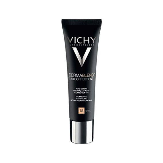 Vichy Dermablend 3D Correction Base Fluída Corretora Alisadora 16H Tom 2530ml