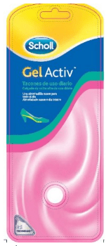 Palmilha Scholl GelActiv Salto Alto x2