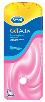 Palmilha Scholl GelActiv Sapatos Rasos x2