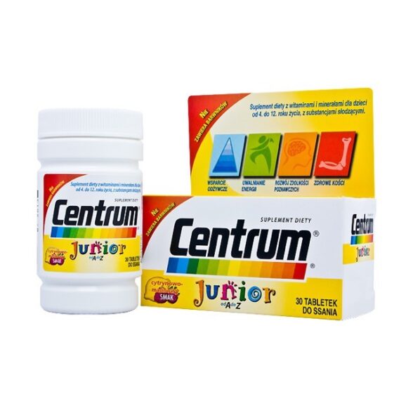 Centrum Junior Comprimidos Mastigáveis Novo Sabor x30
